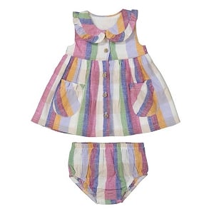 Mayoral Stripe Dress