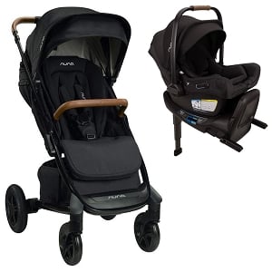 Nuna Tavo Next Stroller & Nuna Pipa Aire RX Infant Car Seat + RELX Base Bundle - Caviar  