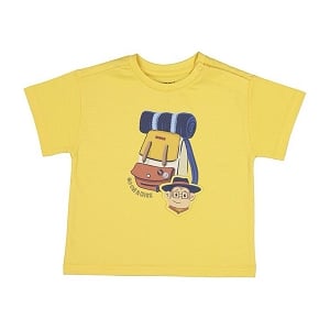 Mayoral Short Sleeve T-Shirt - Yellow