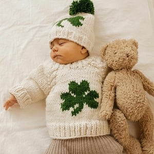 Shamrock Crew Neck Sweater