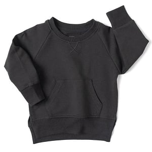 LB Pocket Pullover - Charcoal