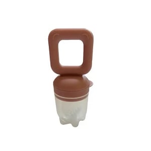 Silicone Fruit Feeder - Misty Rose