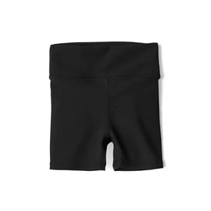 LB Athletic Ribbed Biker Short - Black 