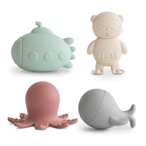 Sealife Mold Free Bath Play Set - 4 Pack