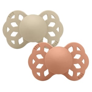 BIBS Infinity 2 PACK - Vanilla/Peach