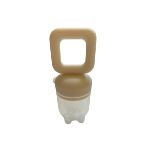Silicone Fruit Feeder - White Sand