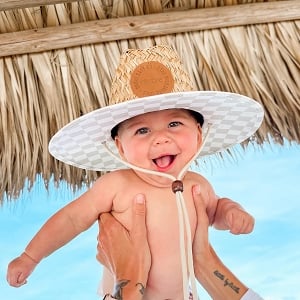 Lighthouse Ave. Straw Hat