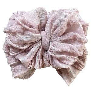 Ruffled Headband - Mauvelous