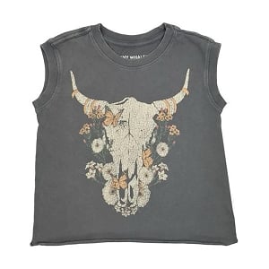 Super Bloom Tee - Mineral Black
