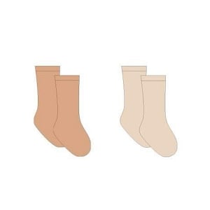 Quincy Mae Sock Set - Melon