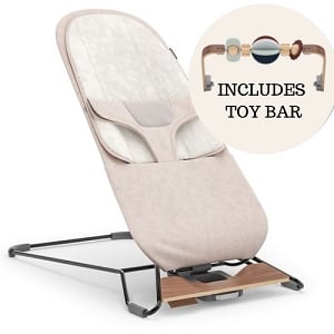 UPPAbaby Mira 2-in-1 Bouncer + Toy Bar Bundle - Charlie / Wonder Wheel