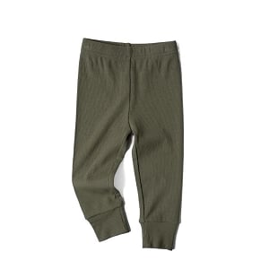 LB Ribbed Legging - Dark Moss