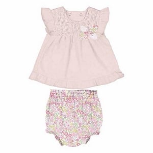 Mayoral Floral Shirt & Shorts Set