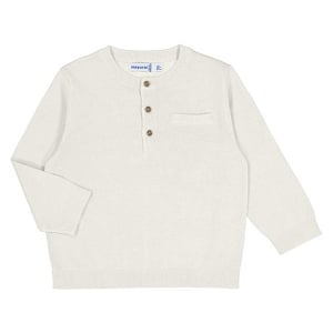  Mayoral Knit Sweater - Natural