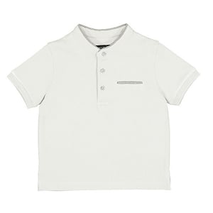  Mayoral White Polo Shirt