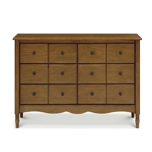 Liberty 6-Drawer Assembled Dresser - Natural Walnut