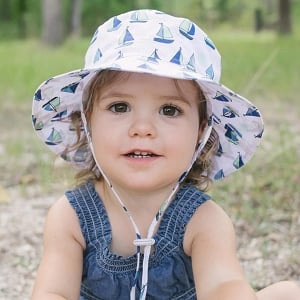 Boating Bucket Hat UPF 50+ with Adjustable Breakaway Strap