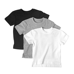 LB Elevated Tee 3 Pack - Monochrome
