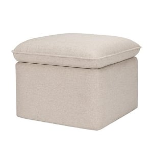 Babyletto Cali Storage Ottoman - Performance Beach Eco-Weave