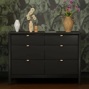 Babyletto Bondi 6-Drawer Assembled Dresser - Black