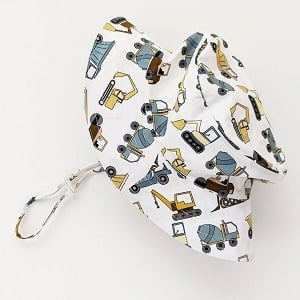 Construction Trucks Bucket Hat UPF 50+ with Adjustable Breakaway Strap