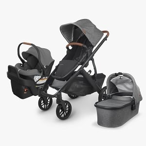 UPPAbaby Vista V2 + Aria Combo - Greyson