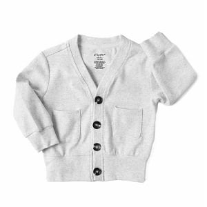 LB Cardigan - Heather Grey