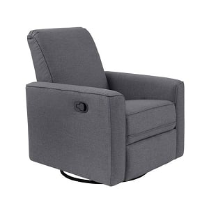 Westwood Aspen Swivel and Manual Reclining Glider - Stone