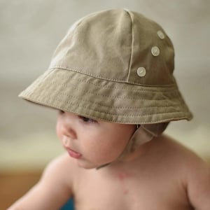 Tyrolean Sand UPF 50+ Hat with Chinstrap 