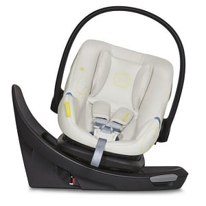 Cybex Aton G Swivel W/ Sensorsafe - Seashell Beige