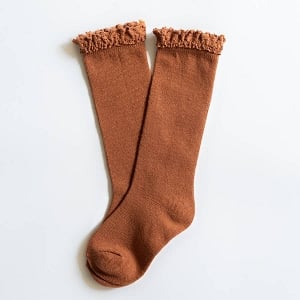 Little Stocking Co. Knee High Socks -Sugar Almond