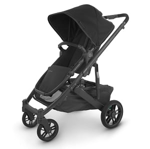 UPPAbaby Cruz V2 Stroller - Jake (Black/Carbon/Black Leather)
