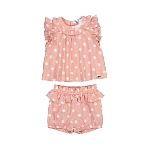 Mayoral Rosy 2-Piece Polka Dot Matching Set