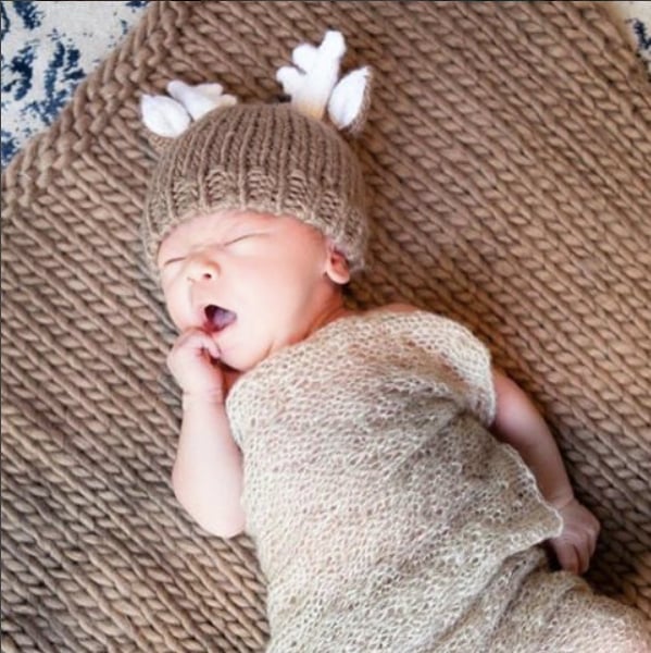 Mohair Wrap - Tan