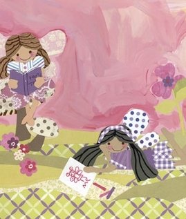 Fairy Story Time Canvas Reproduction