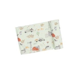 Hay Farmer Swaddle Blanket
