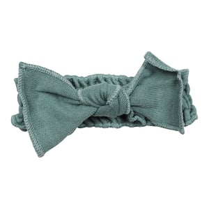 Jade Smocked Tied Headband 