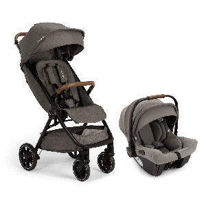 Nuna TRVL lx + PIPA Urbn Travel System - Granite