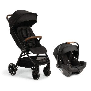 Nuna TRVL lx + PIPA Urbn Travel System - Caviar