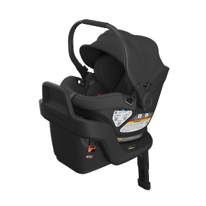 UppaBaby Aria Car Seat & Base - Jake | Charcoal | Black Leather