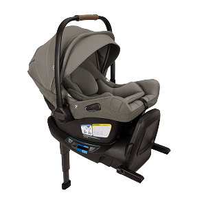 Nuna Pipa Aire RX Infant Car Seat + RELX Base - Granite